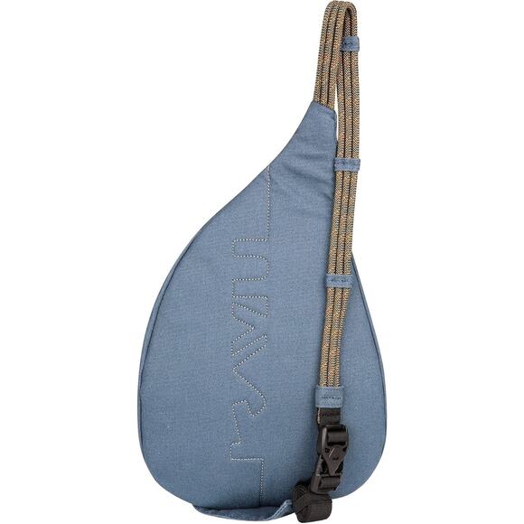 KAVU MINI ROPE BAG COTTON CROSSBODY SLING ONE SIZE OCEAN BLUE - Picture 2 of 6